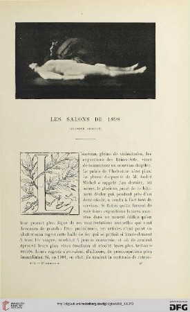 3. Pér. 19.1898: Les salons de 1898, [1]