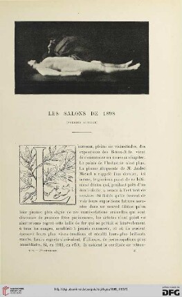3. Pér. 19.1898: Les salons de 1898, [1]