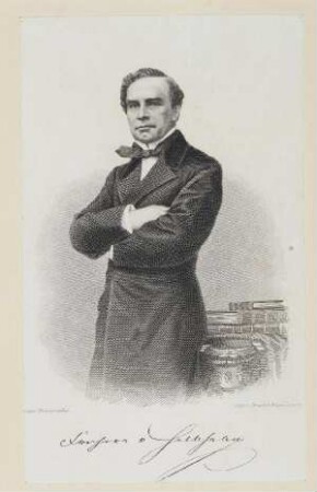 Bildnis von Anton Freiherr Halbhuber von Festwill (1809-1886)