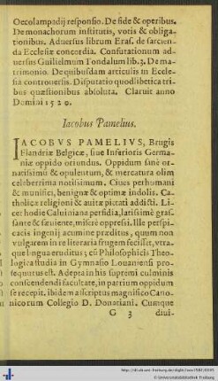 Iacobus Pamelius