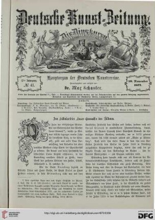Nr. 41 (10. November 1872)