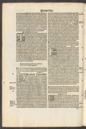 Incipit liber proverbiorum: quem hebrei Misle vel Masloth apallant.