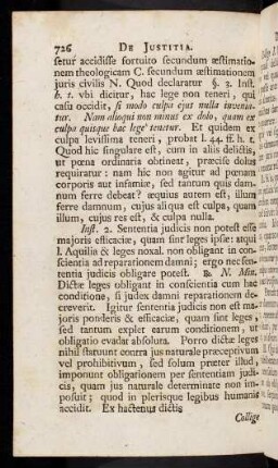 726-729, Articulus II. Inst. 2. Sententia judicis non potest esse majoris ...