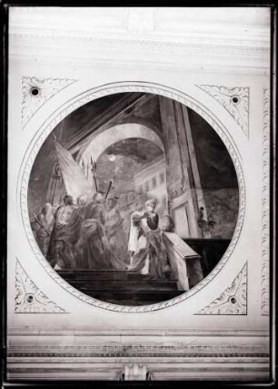 Stiftskirche; Deckenbild (Mesner?)