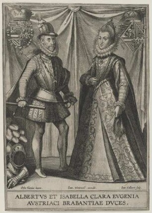 Gruppenbildnis des Albertvs, Erzherzog von Österreich, und der Isabella Clara Evgenia, Erzherzogin von Österreich
