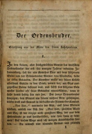 Vielliebchen : historisch-romantisches Taschenbuch. 6, 6. 1833