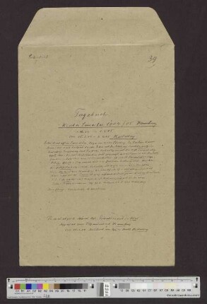 Band 39: Wintersemester 1904/1905 Hamburg (Dr. med. u. phil. Approb. Arzt, Privatdozent in Kiel, Aggregiert zum Tropeninstitut Hamburg, vom 15.02.1904 Assistent am Hygien. Institut Heidelberg)