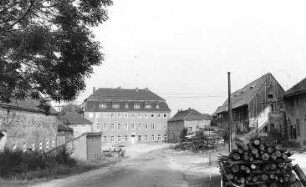 Triebischtal-Tanneberg. Schloß mit Rittergut