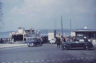 Konstanz-Staad. Zufahrt zur Fähre nach Meersburg