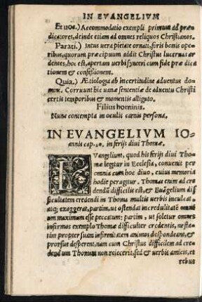 In Evangelium Ioannis cap. 20. in feriis divi Thomae.