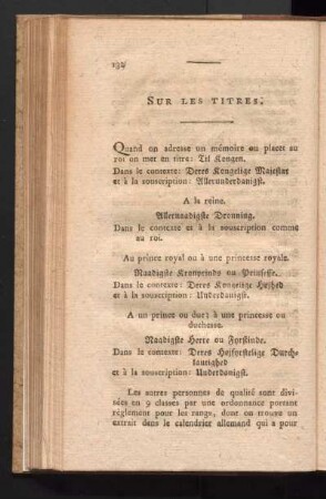 Sur Les Titres.