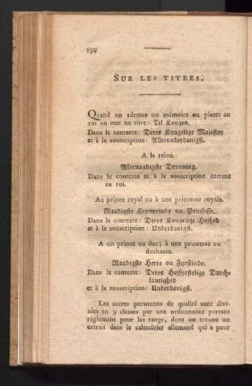 Sur Les Titres.