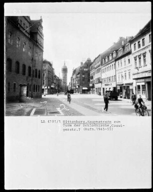 Coswiger Straße (?) / Schloßstraße (?)