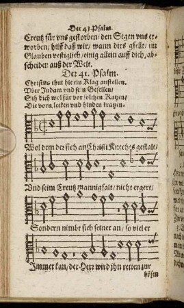 Der 41. Psalm. - Der 50. Psalm.