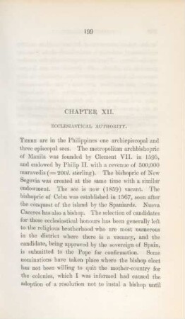 Chapter XII. Ecclesiastical authority