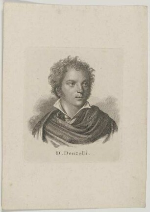 Bildnis des Domenico Donzelli