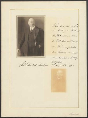 Ad[olf] Landau Justizrat