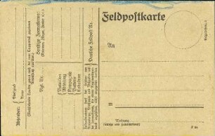 Feldpostkarte
