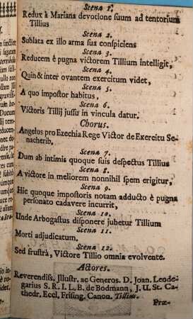 Heros Marianus in magno Tillio, supremo Boiorum belli duce exhibitus : cum Rev. D. Fr. Xav. Seb. L. B. de Bemler, Praefectus Congregationis Mai. Acad. promulgaretur Ingolstadii ... 22. Maii 1735
