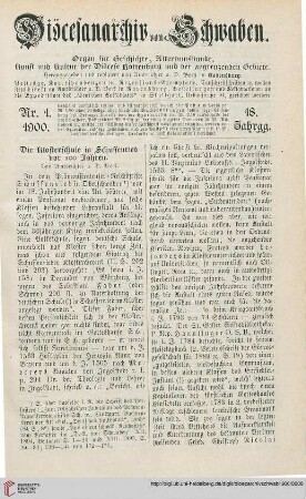 18: Die Klosterschule in Schussenried vor 100 Jahren, [1]