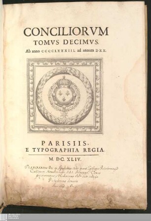 Tomvs Decimvs: Ab anno CCCCLXXXIII. ad annum DXX.