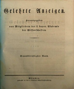 Gelehrte Anzeigen. 31. 1850