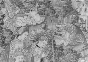 Teppich mit Szene aus dem Leben des heiligen Martin II