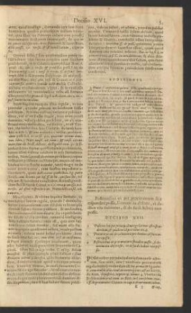 Decisio XVII.