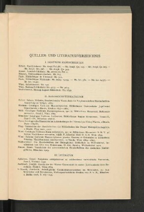 Quellen- und Literaturverzeichnis