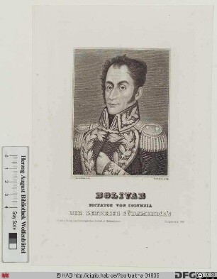 Bildnis Simón Bolívar