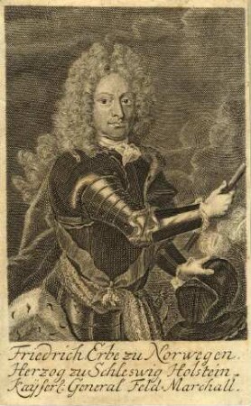 Bildnis von Friedrich (1651-1724), Herzog von Schleswig-Holstein-Sonderburg-Wiesenburg