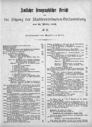 No. 12, 24. März 1892