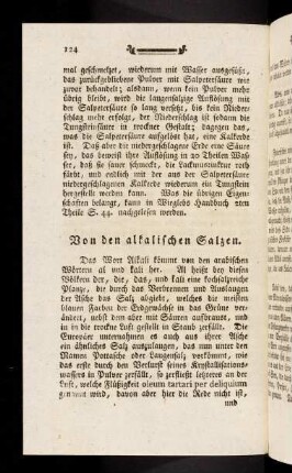 124-128, Von den alkalischen Salzen