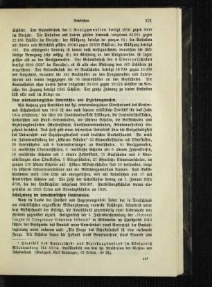 Vom württembergischen Unterrichts- und Erziehungswesen