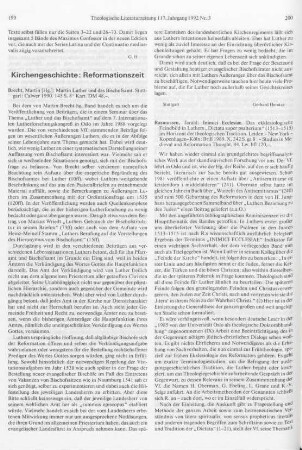 200-203 [Rezension] Rasmussen, Tarald, Inimici ecclesiae