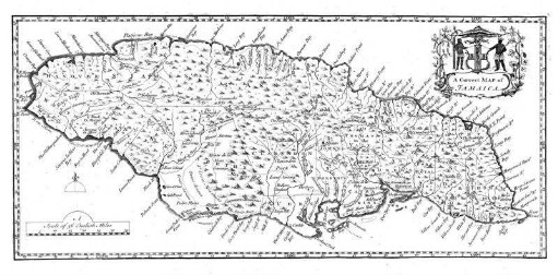 A Correct Map of Jamaica