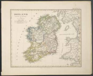 Ireland [Hand-Atlas über alle Theile der Erde nach dem neuesten Zustande und über das Weltgebäude15d]