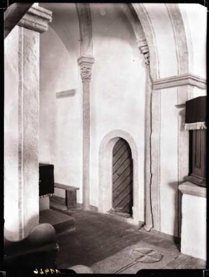 Ulrichskapelle innen; Chorwand