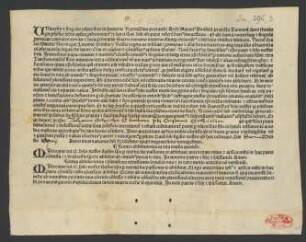Ablassbrief zum besten des Kampfes gegen die Türken. 1490