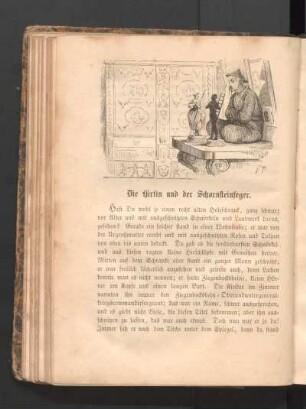 Die Hirtin und der Schornsteinfeger.