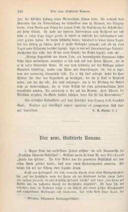 298-313 Vier neue, illustrierte Romane