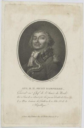 Bildnis des Aug. M. H. Picot Dampierre