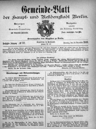 1889,52: No. 52, 29. Dezember 1889