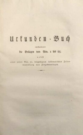 Urkunden-Buch.