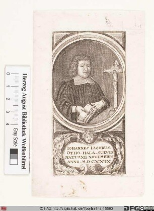 Bildnis Johann Jacob Otto (lat. Otho)