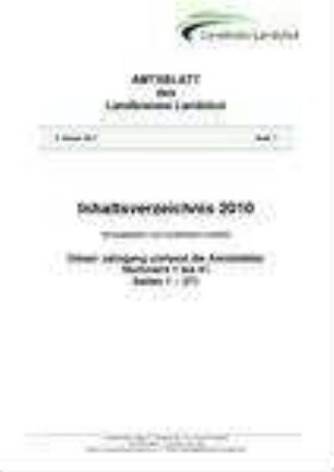 Amtsblatt des Landkreises Landshut