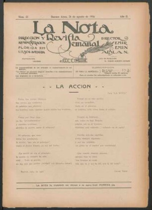 La acción