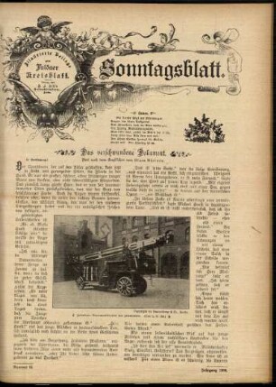 Ausgabe vom Sonntag, den 15. April 1906.