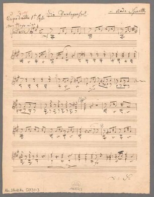 L'embarras, arrangiert, Gitarre. - BSB Mus.Schott.Ha 5030-3