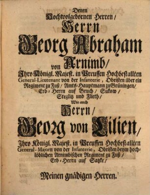 Jacob Friederich Ludovici, D. Prof. Publ. Ord. zu Halle, Einleitung Zum Kriegs-Proceß : Worinnen Von der Kriegs-Jurisdiction und wem dieselbe zustehe, denen Personen und Sachen, welche unter die Kriegs-Jurisdiction gehören, denen Ober- und Unter-Gerichten, dem Malefitz- Stand- Spieß- und Cammer-Recht, dem Kriegs-Proceß in bürgerlichen und peinlichen Sachen, in der ersten und andern Instantz, wie auch denen Kriegs-Straffen, aus denen Kriegs-Rechten und bewährten Rechts-Lehrern, deutlich und umständlich gehandelt wird. Nebst Einem Anhang Derer Königl. Preuß. allerneuesten Kriegs-Articul vor die gemeine Soldaten und Unter-Officirer, wie auch verschiedener Formulen, welche einem Auditeur bekannt seyn müssen